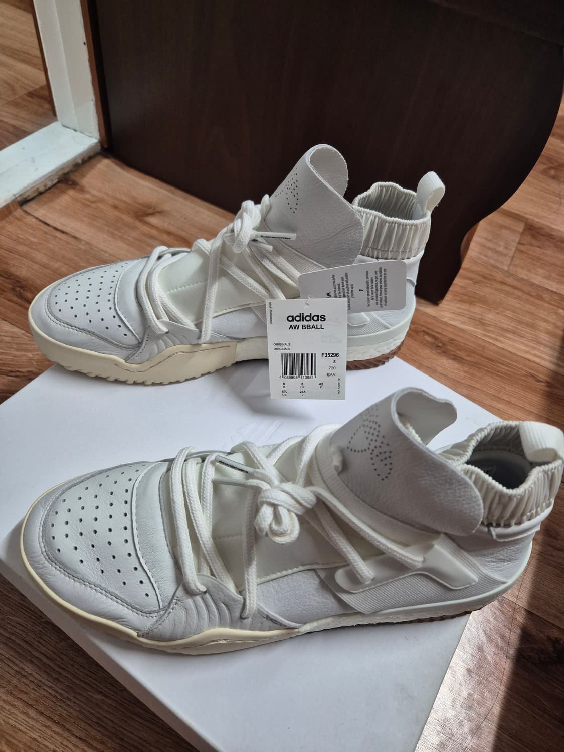 알렉산더왕 AW 스케이트 하이탑 스니커즈 화이트 상품이미지2