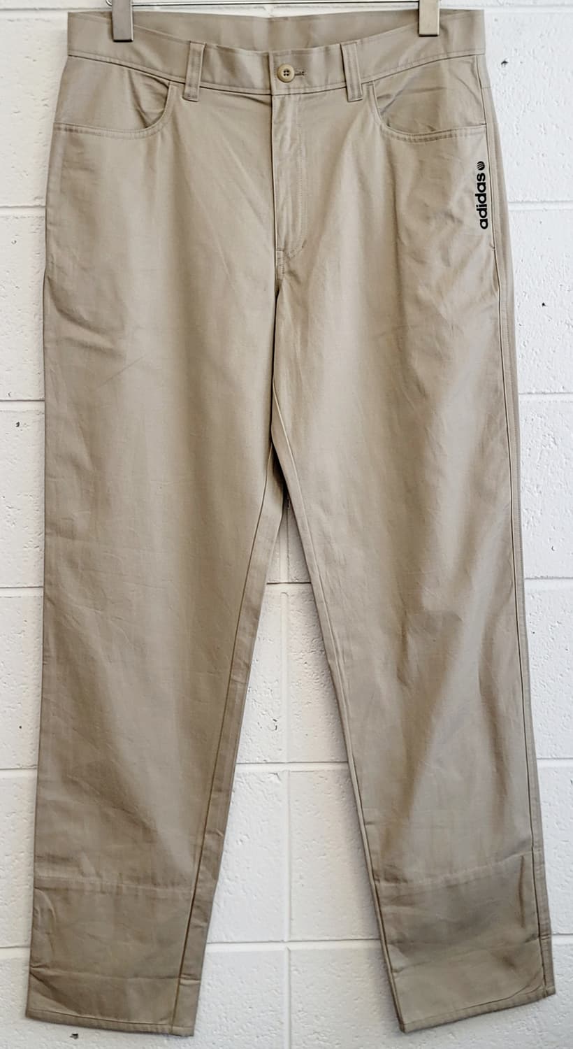 [미사용.새상품] 아디다스 네오 테이퍼드핏 코튼 치노팬츠(면바지) 판매 상품이미지1