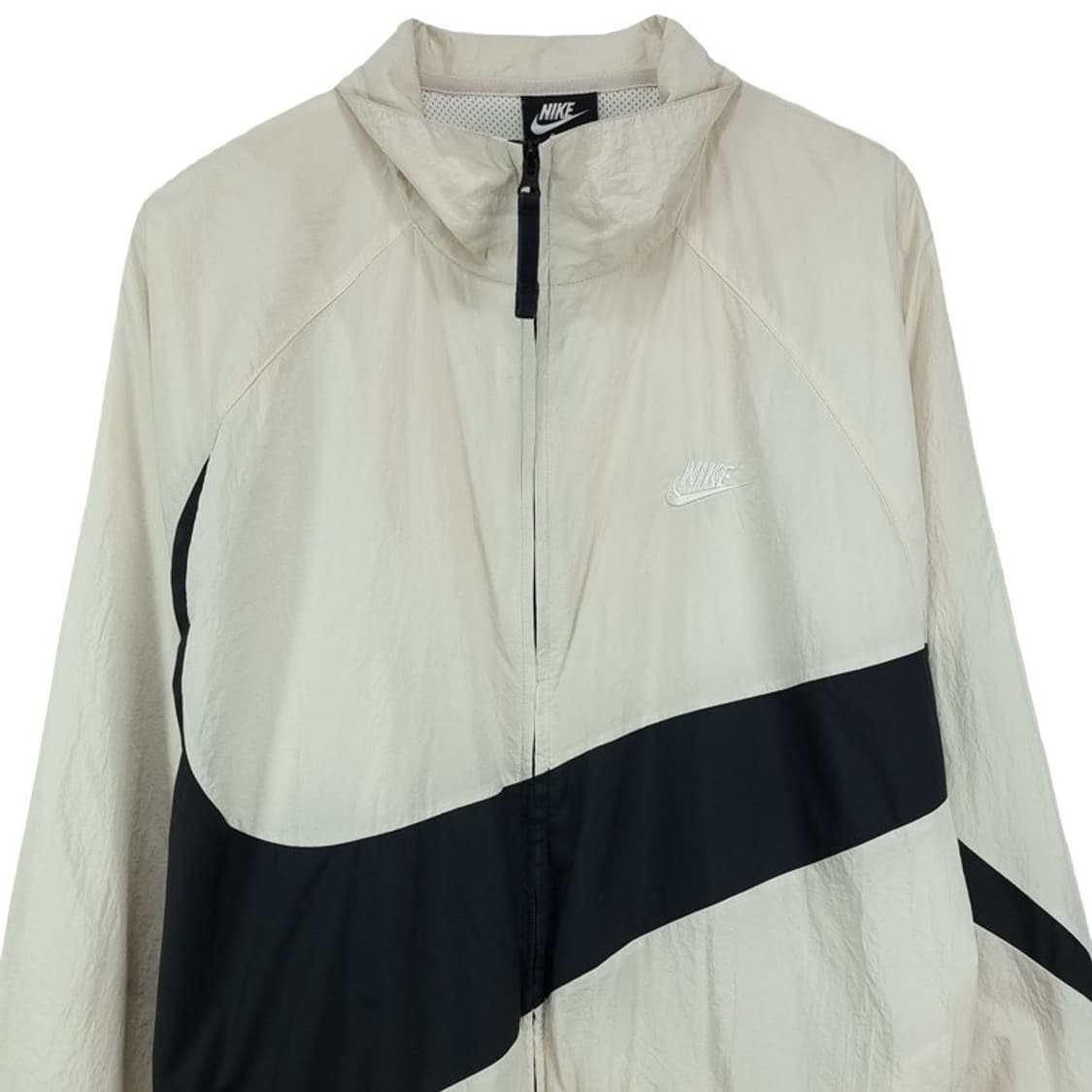 [나이키] 빅 스우시 오버사이즈 바람막이 자켓 아이보리 M19005 상품이미지4