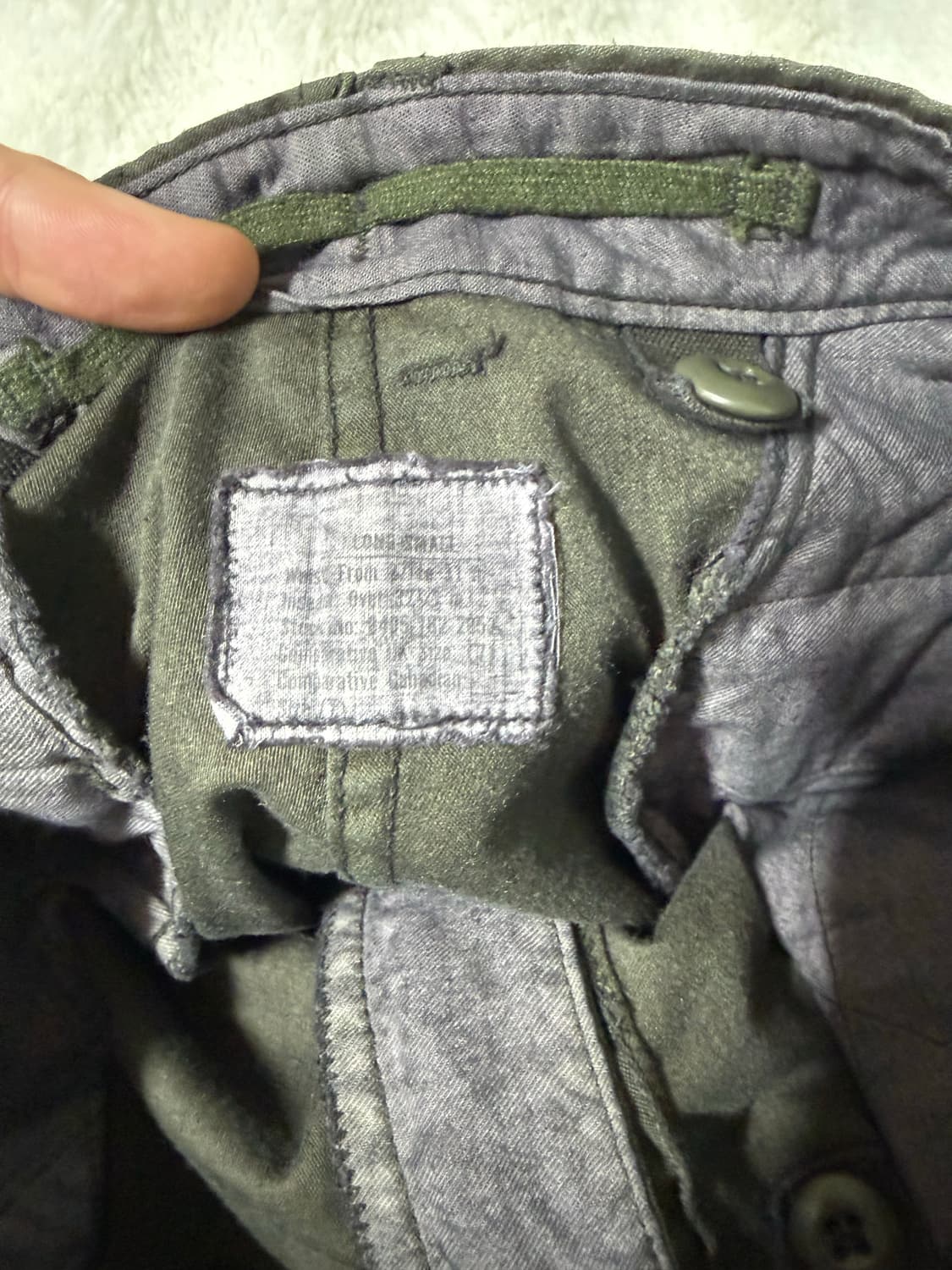 [S] 오리지널 미군 M-65 카고팬츠 상품이미지5