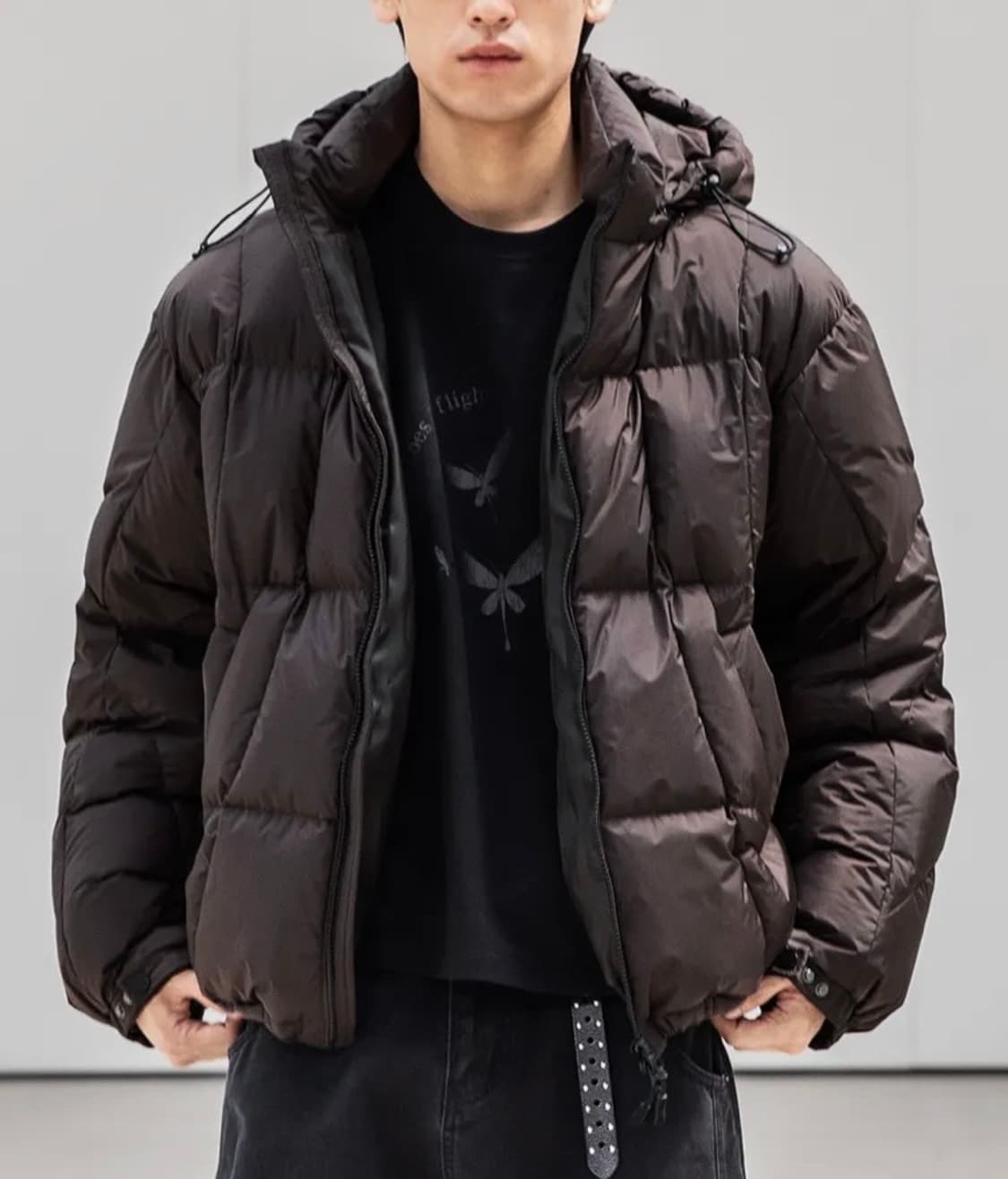 비긴202 패딩 글라이드 라인 다운 상품이미지1
