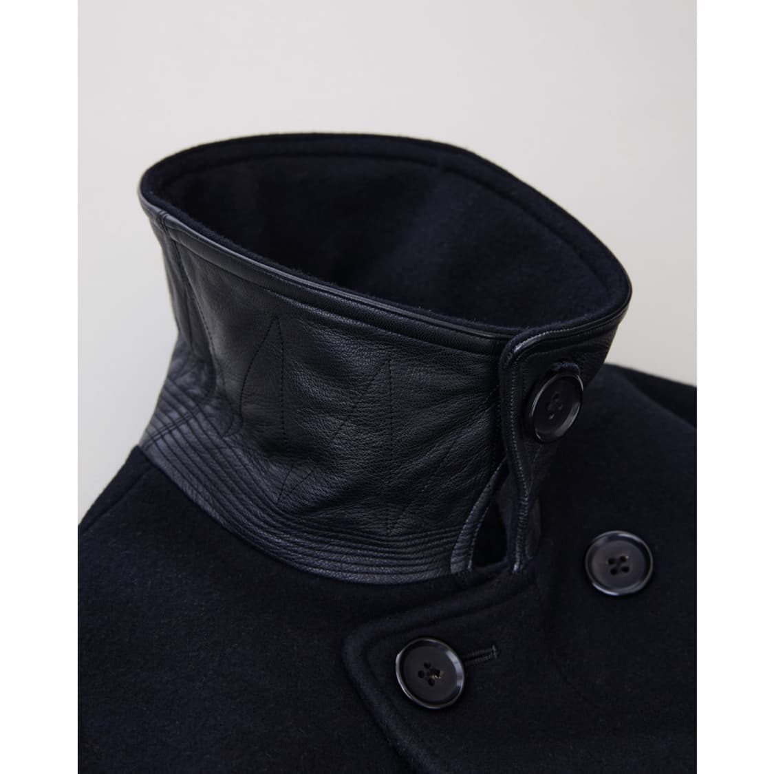 NICENESS (나이스네스) 맥라건 블랙(M) 피코트 상품이미지4