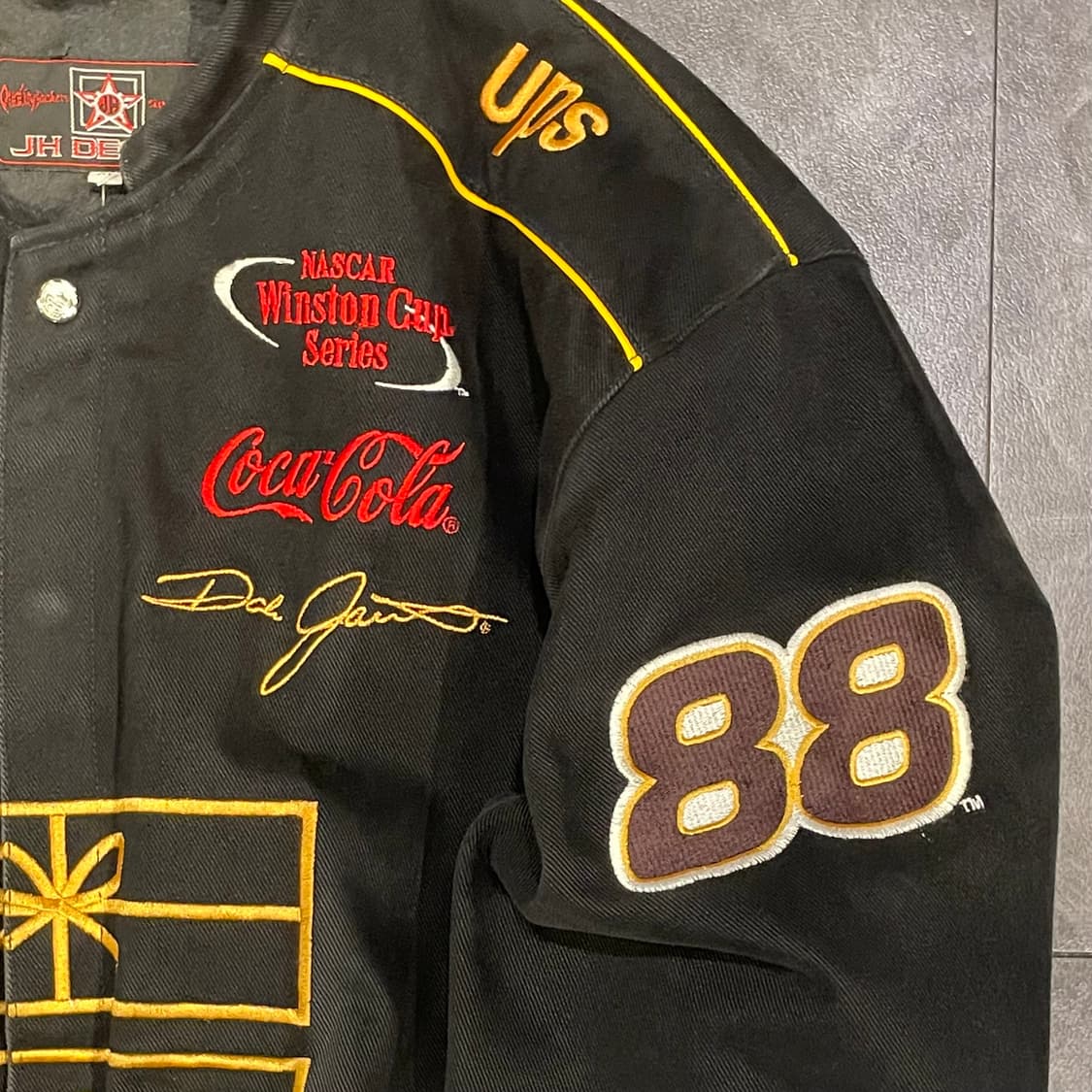 [IM]JH 제프해밀턴 Design since 1988 블랙 레이싱자켓  상품이미지7