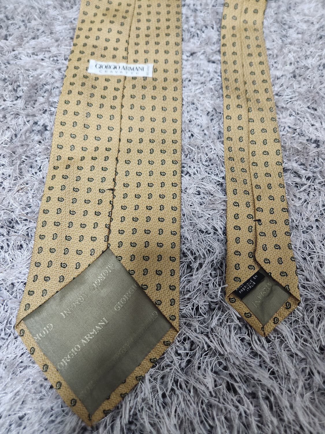 조르지오아르마니 페이즐리 넥타이 Free - N14 상품이미지3