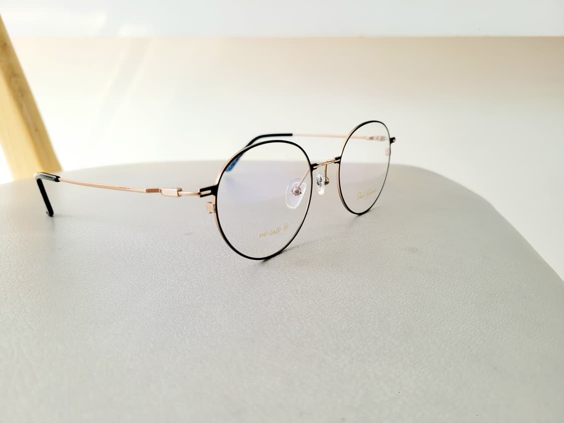 폴휴먼안경 PHF-362A 블랙/골드 초경량 상품이미지9