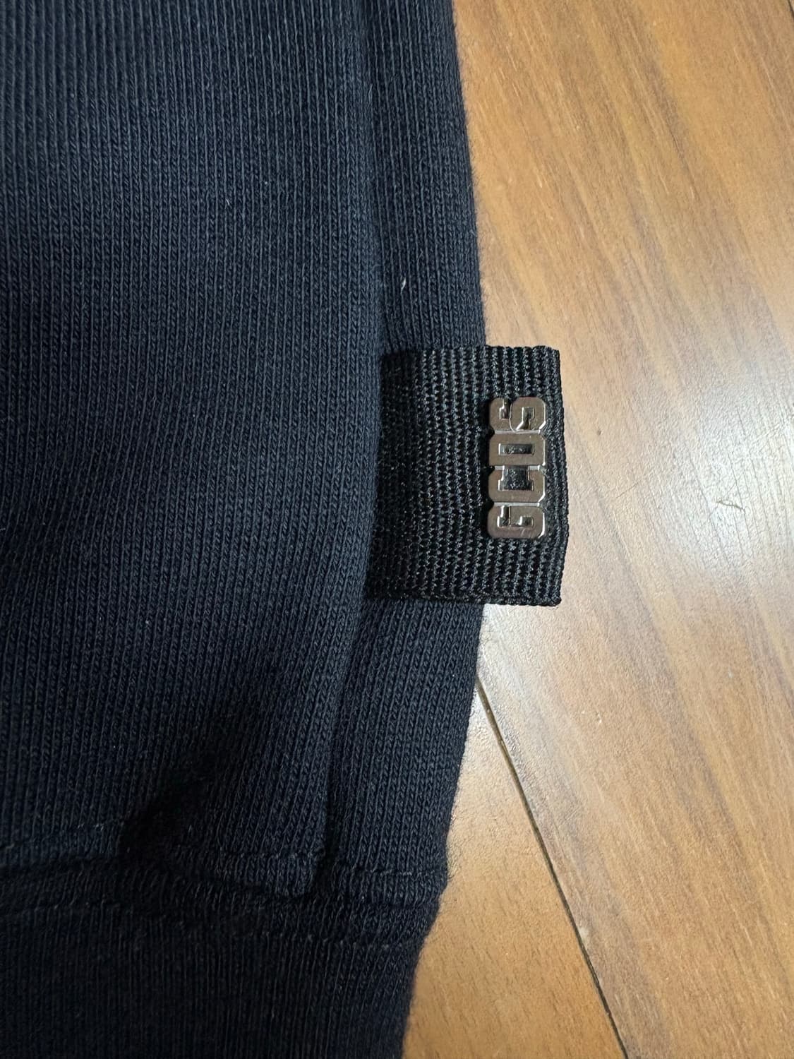 GCDS 로고 프린트 스웨트셔츠 맨투맨 블랙 m 상품이미지3