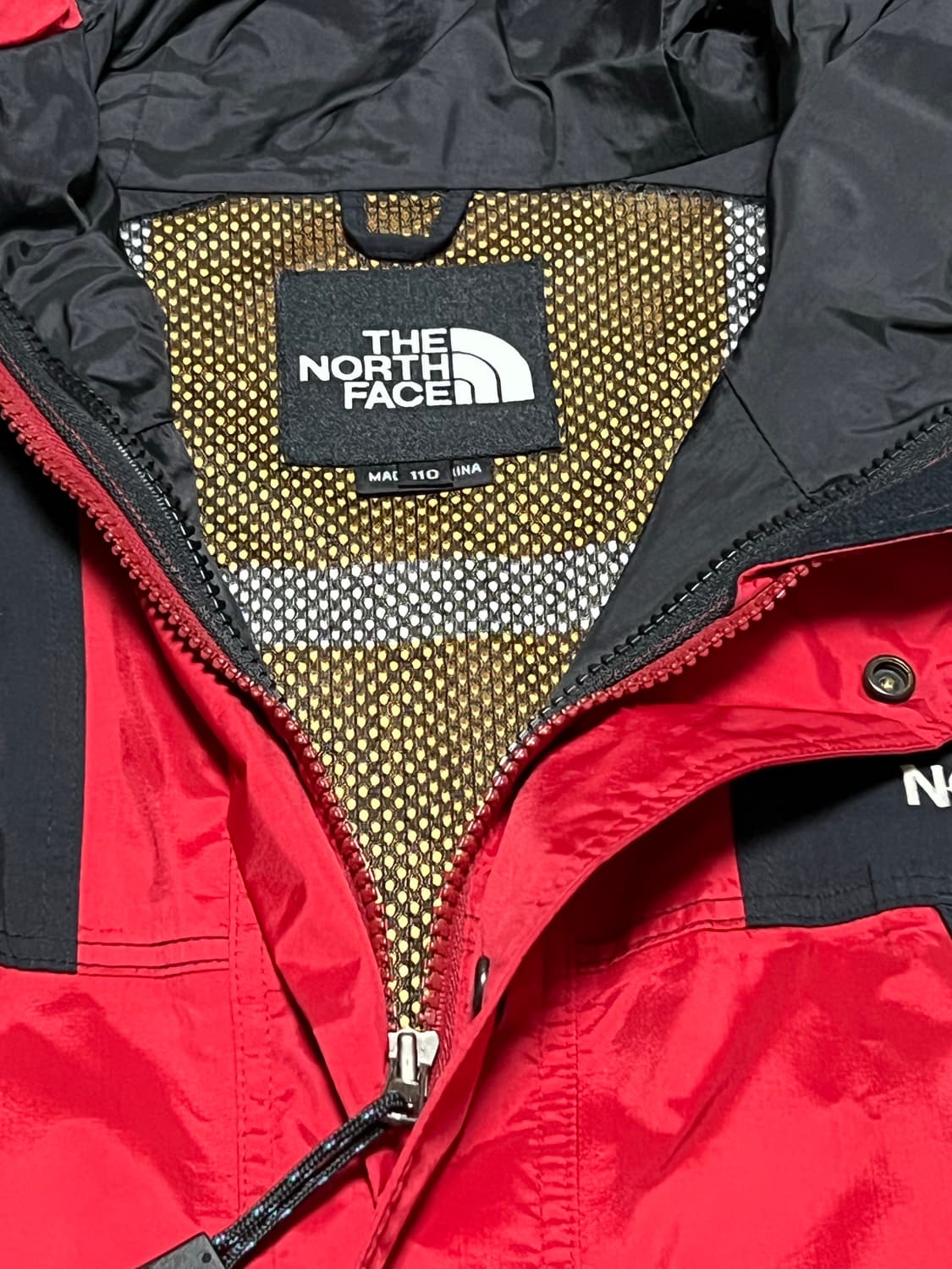 90s 노스페이스 고어텍스 윈드브레이커 110사이즈 상품이미지5