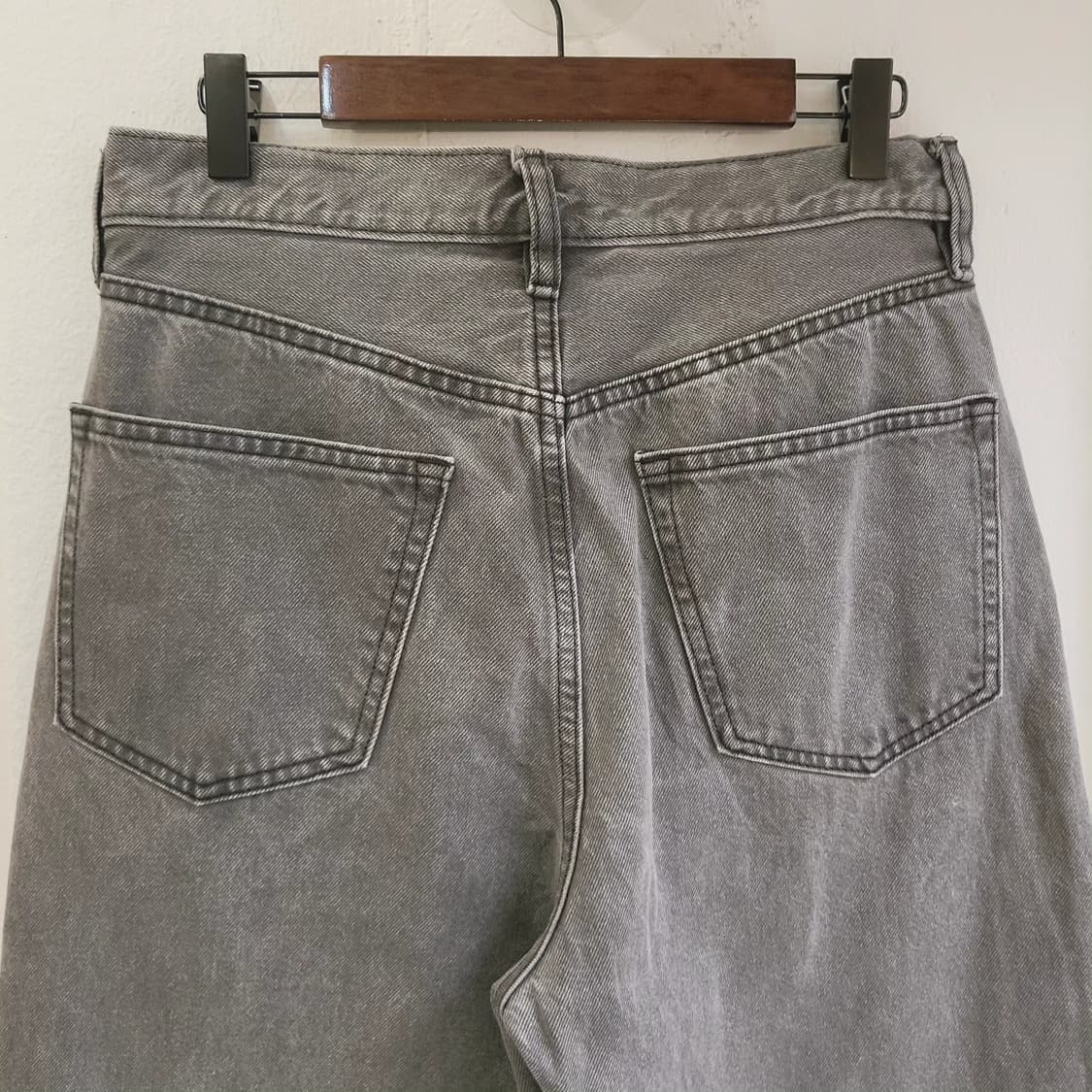 GU 빈티지 그레이 배럴팬츠 상품이미지6