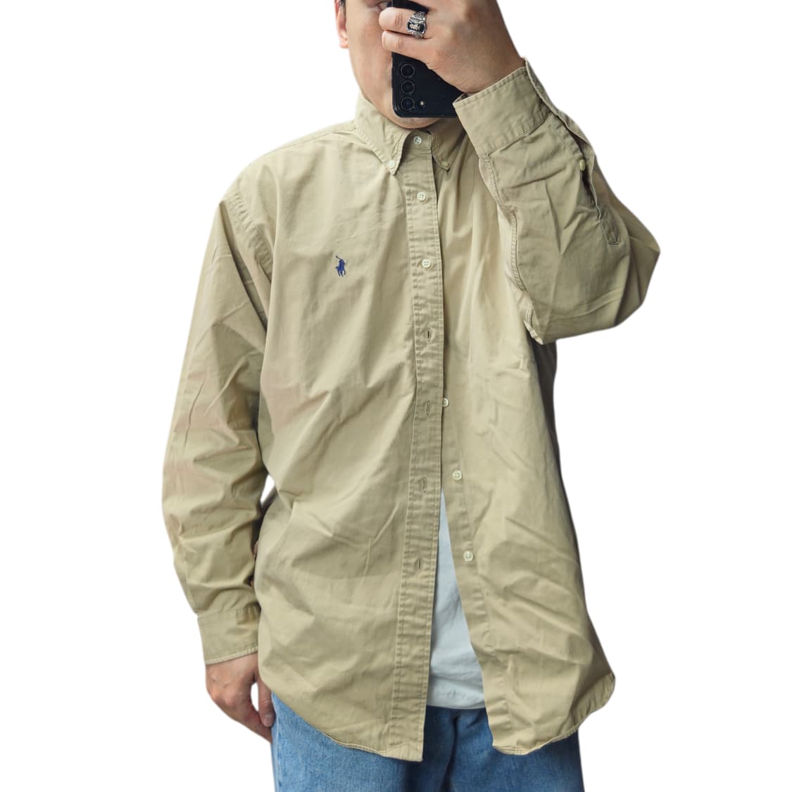 90S 폴로 랄프로렌 블레이크 셔츠 L N1206 상품이미지2