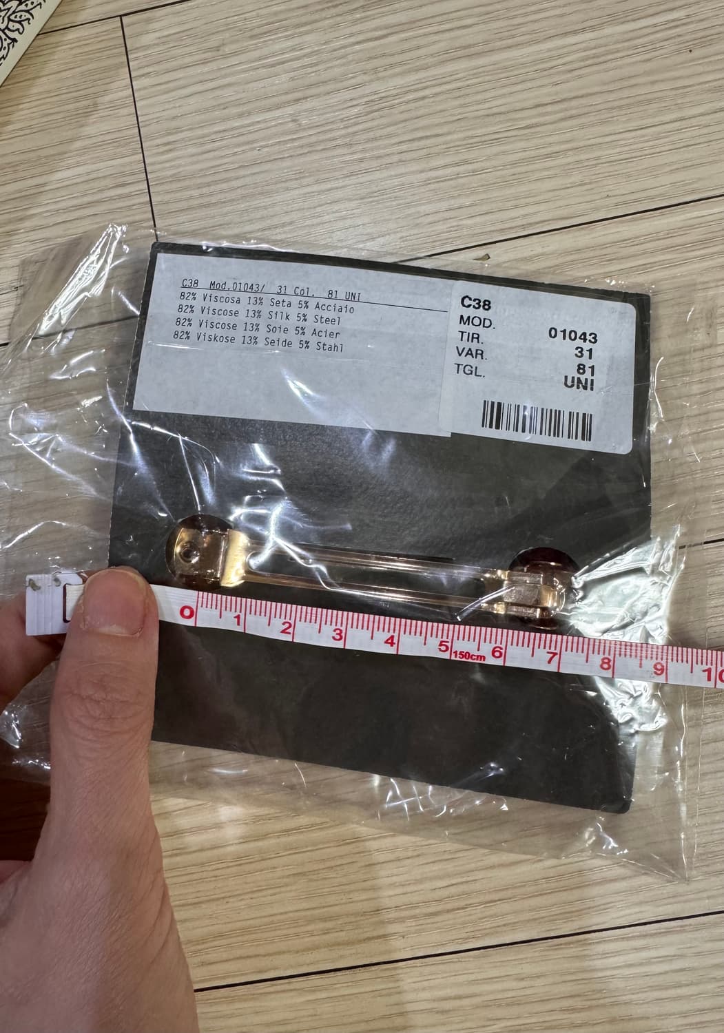 포장째 새상품 정품 에트로 벨벳 헤어핀 머리핀 집게핀 헤어밴드 상품이미지7