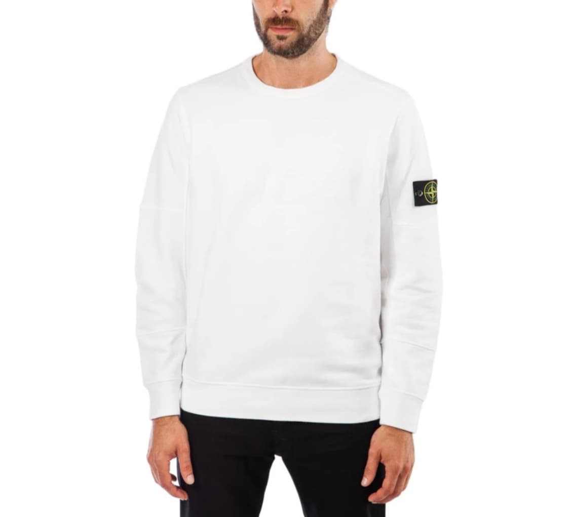 스톤아일랜드 코튼 와펜 패치 자수 맨투맨 상품이미지1