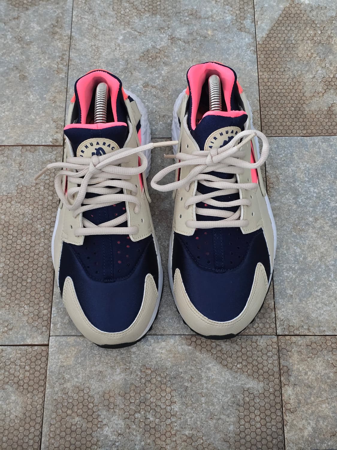 (230)나이키 에어 허라취 런 오트밀 핑크  상품이미지1