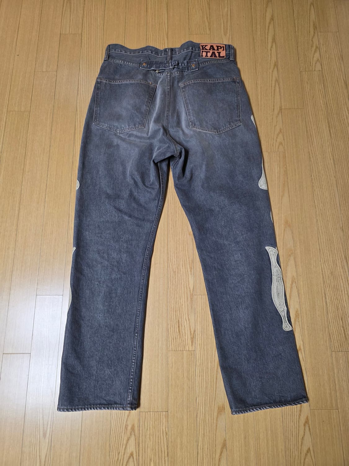 캐피탈 본 데님 멕시칸 턱시도 5P 오카길리 팬츠 블랙 36 사이즈 상품이미지2