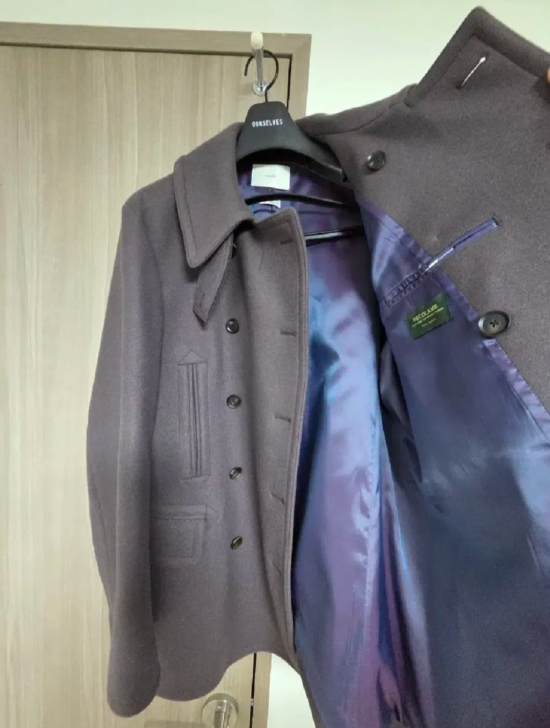 아워셀브스 x 서스테인 피코트 더스티퍼플 2사이즈 상품이미지7