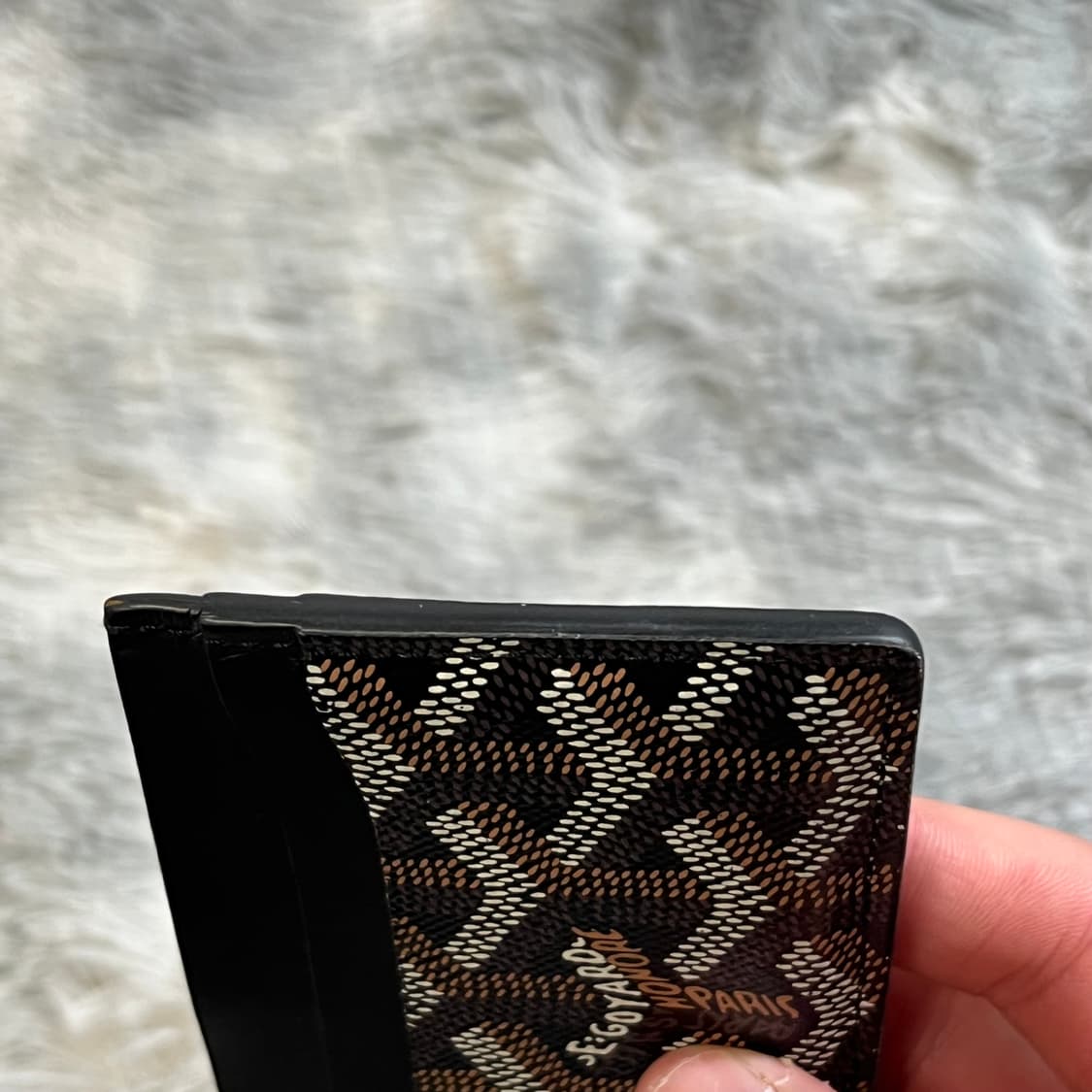 고야드 생쉴피스 카드지갑 블랙 상품이미지3