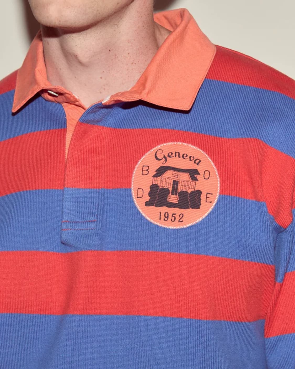 [M,L,XL]보디 BODE 25fw Clubhouse Rugby 폴로티 상품이미지3