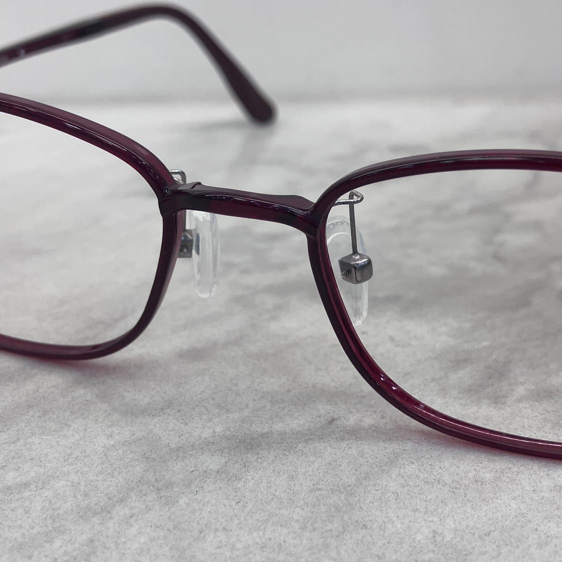 D13 HUM 흄 레드 와인 웰링턴 뿔테 안경 상품이미지5
