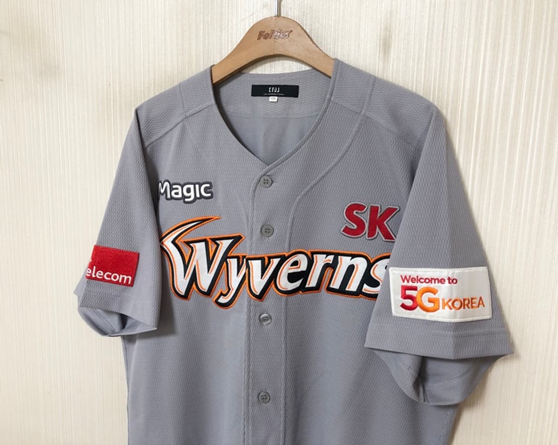 KBO SK와이번스 어센틱 홈유니폼/져지 105 #23 켈리 상품이미지6