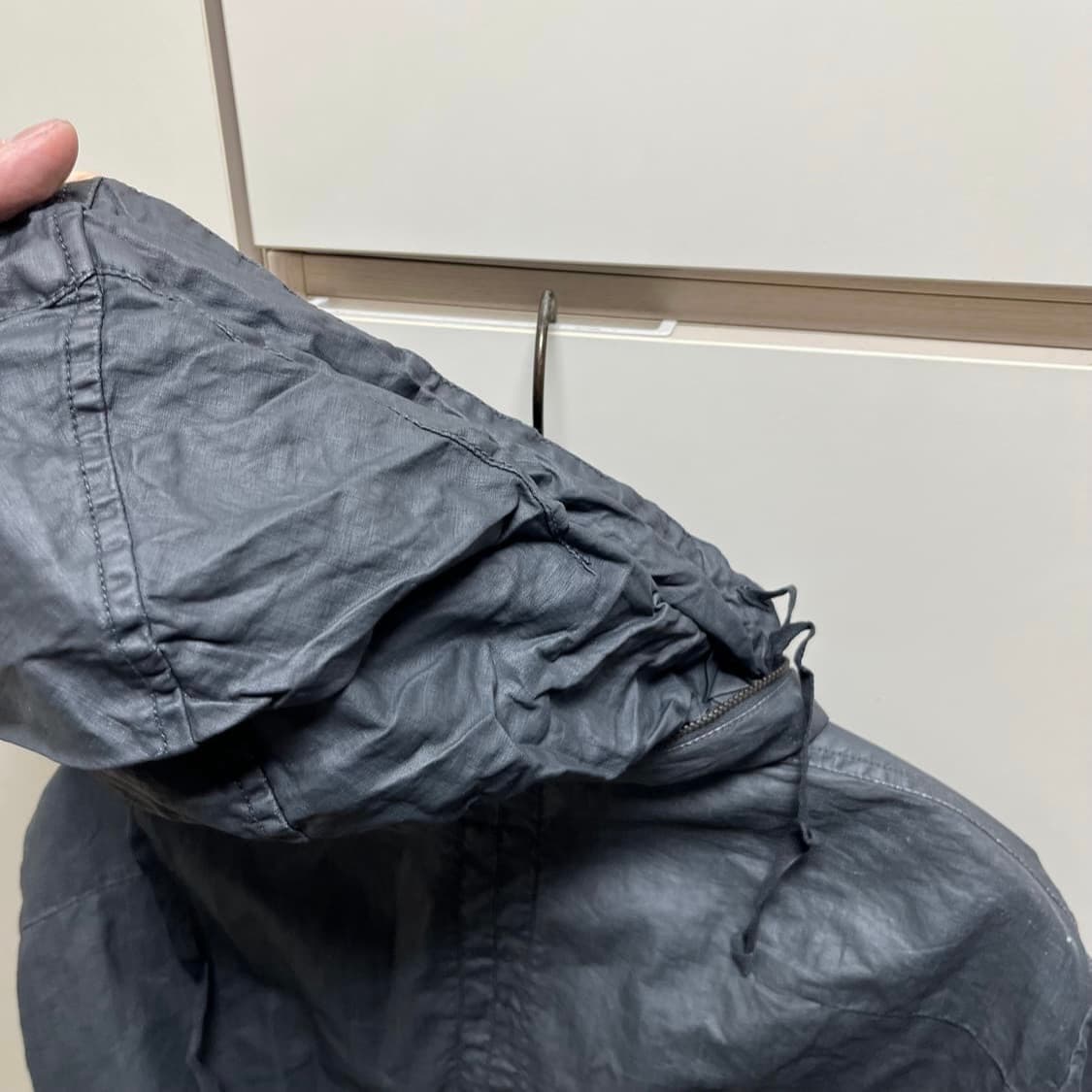 트랜짓 린넨 코티드 자켓 상품이미지4