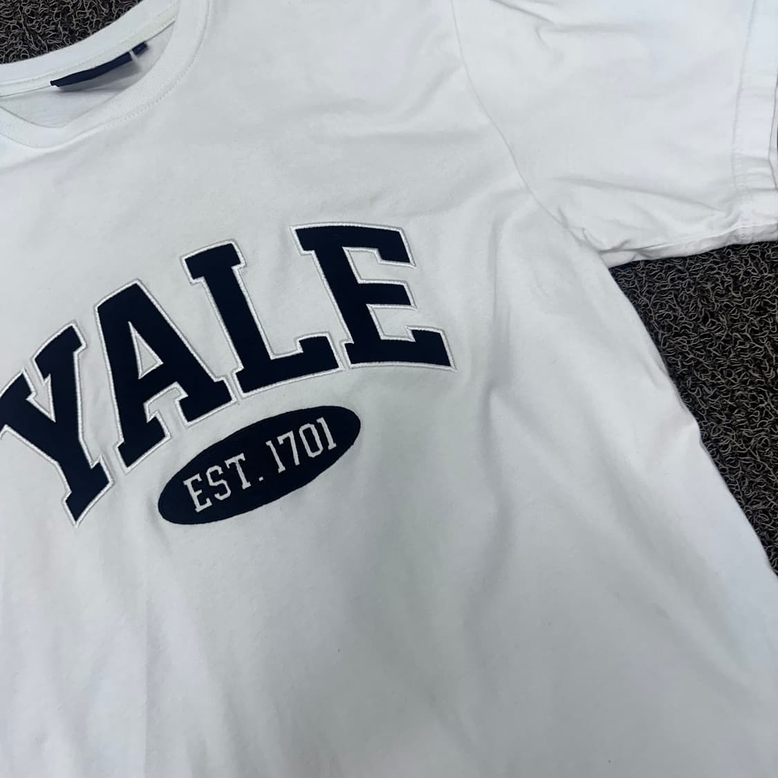YALE 예일 반팔티셔츠 화이트 S  상품이미지2