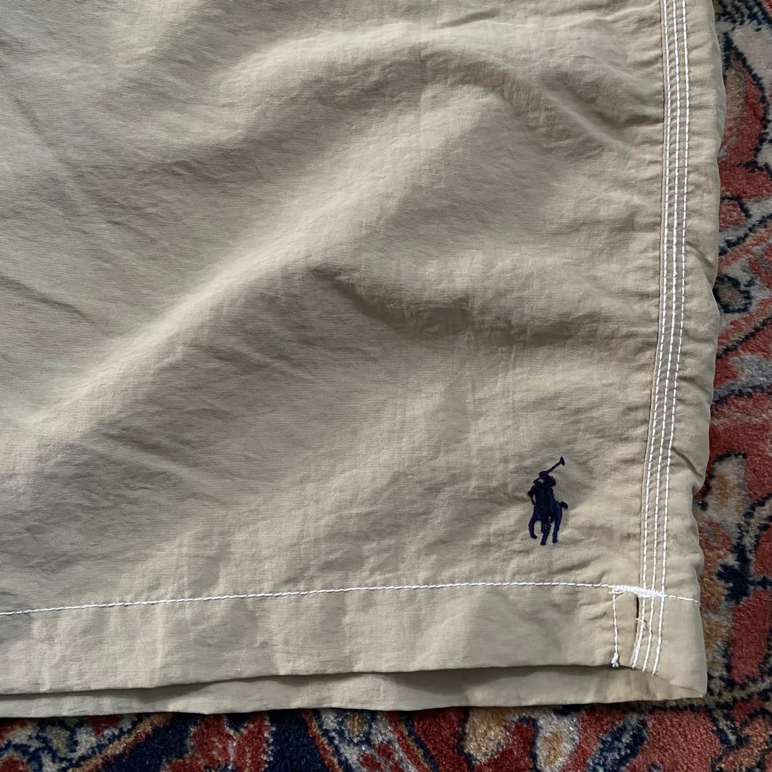 🌊90s Polo swim shorts beige XL 상품이미지3