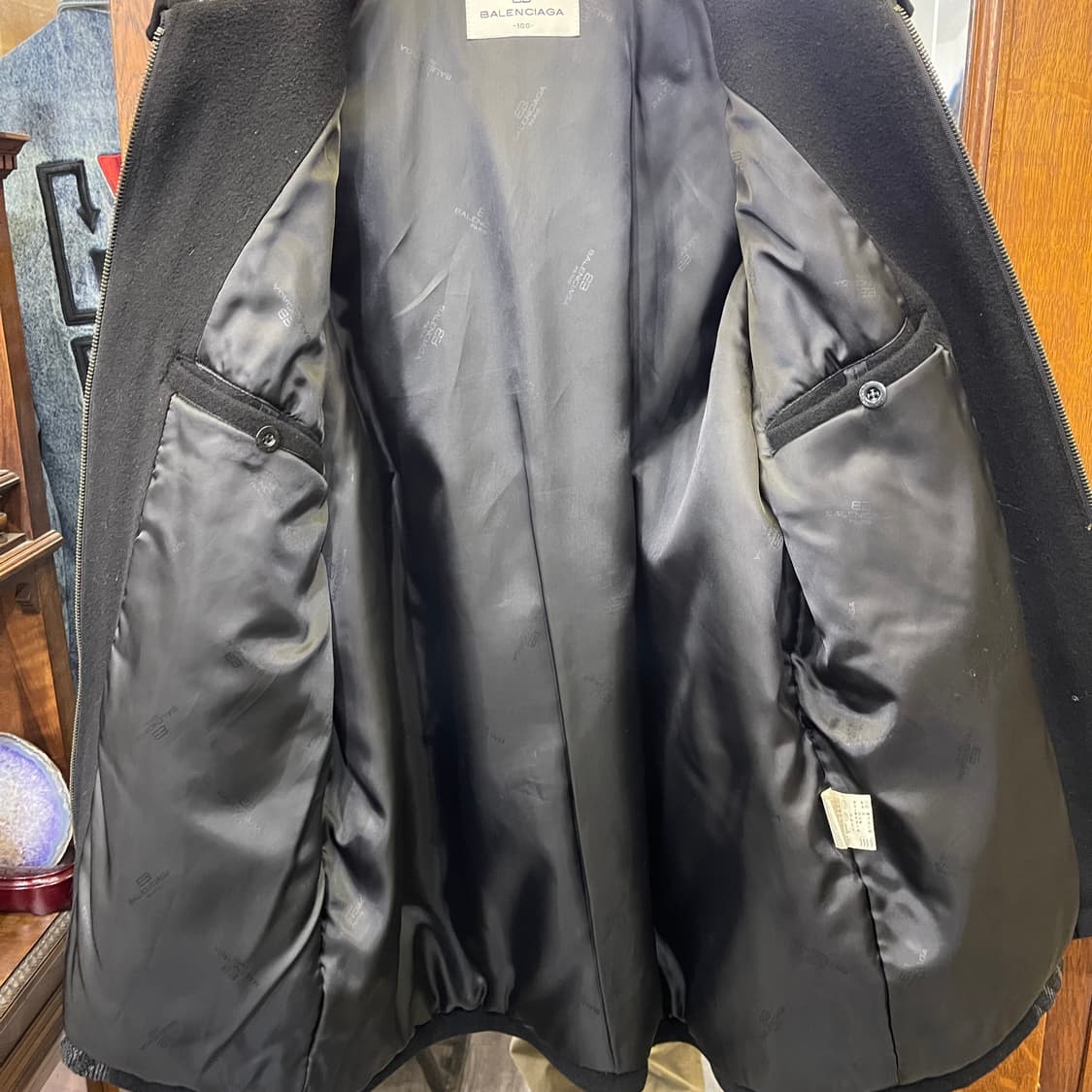 90's BALENCIAGA wool jacket 상품이미지6