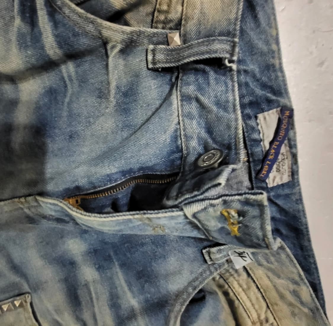 모스키노 블랙라벨 루즈핏 데님 상품이미지6