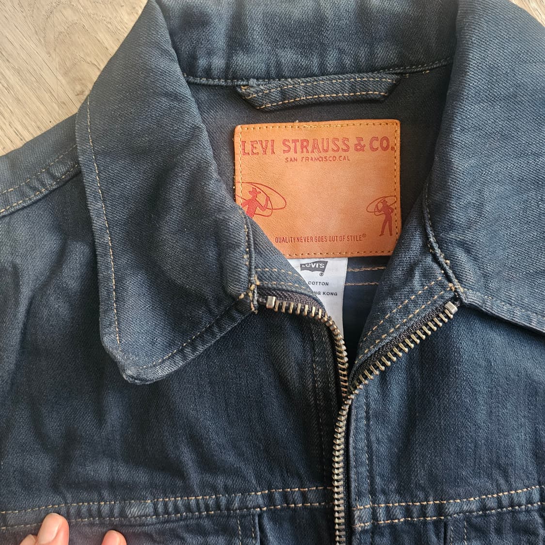 리바이스 Levis 80-90s 라이더 데님 자켓 상품이미지2