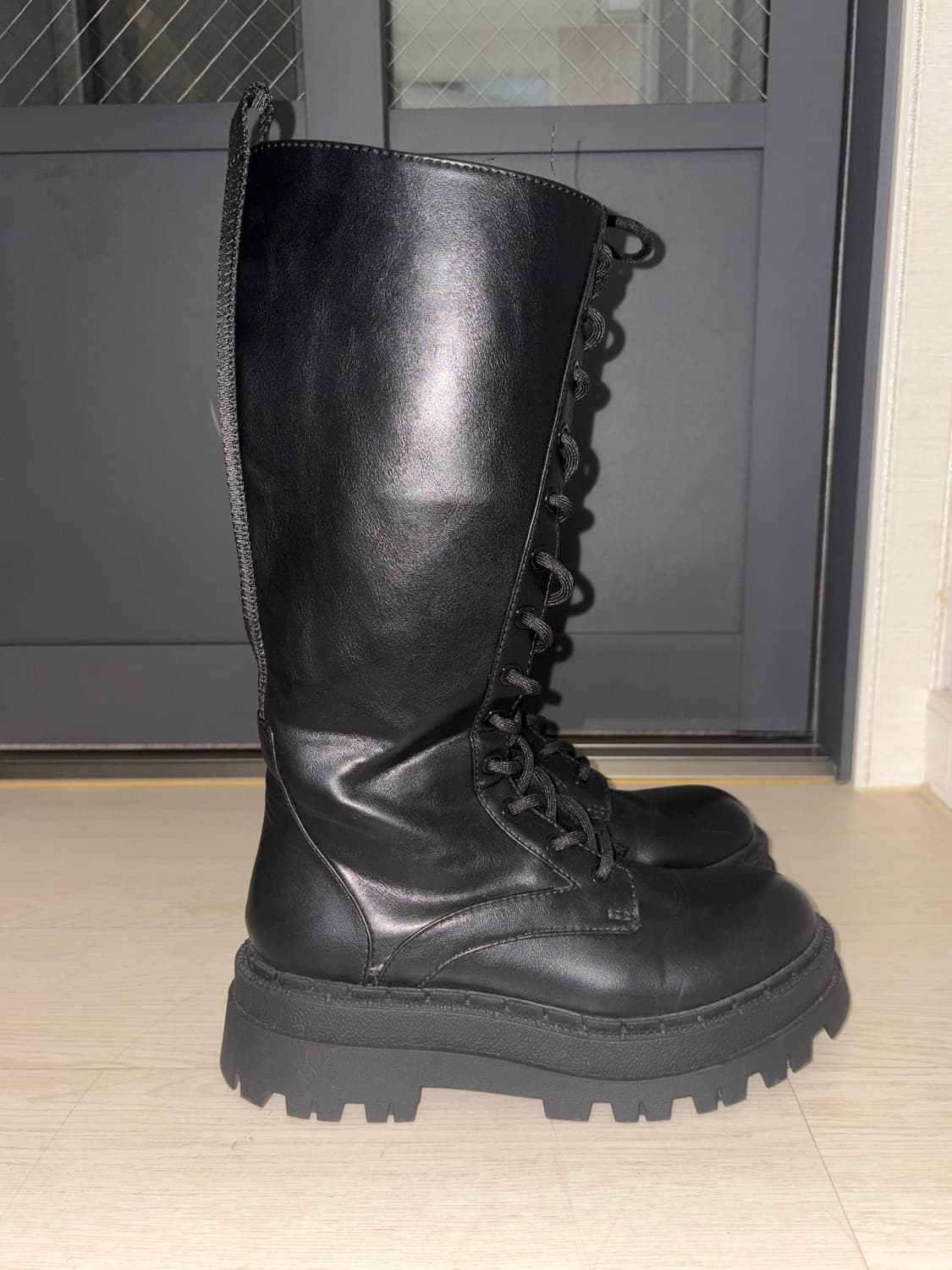 자라 레이스업 부츠 37 상품이미지4