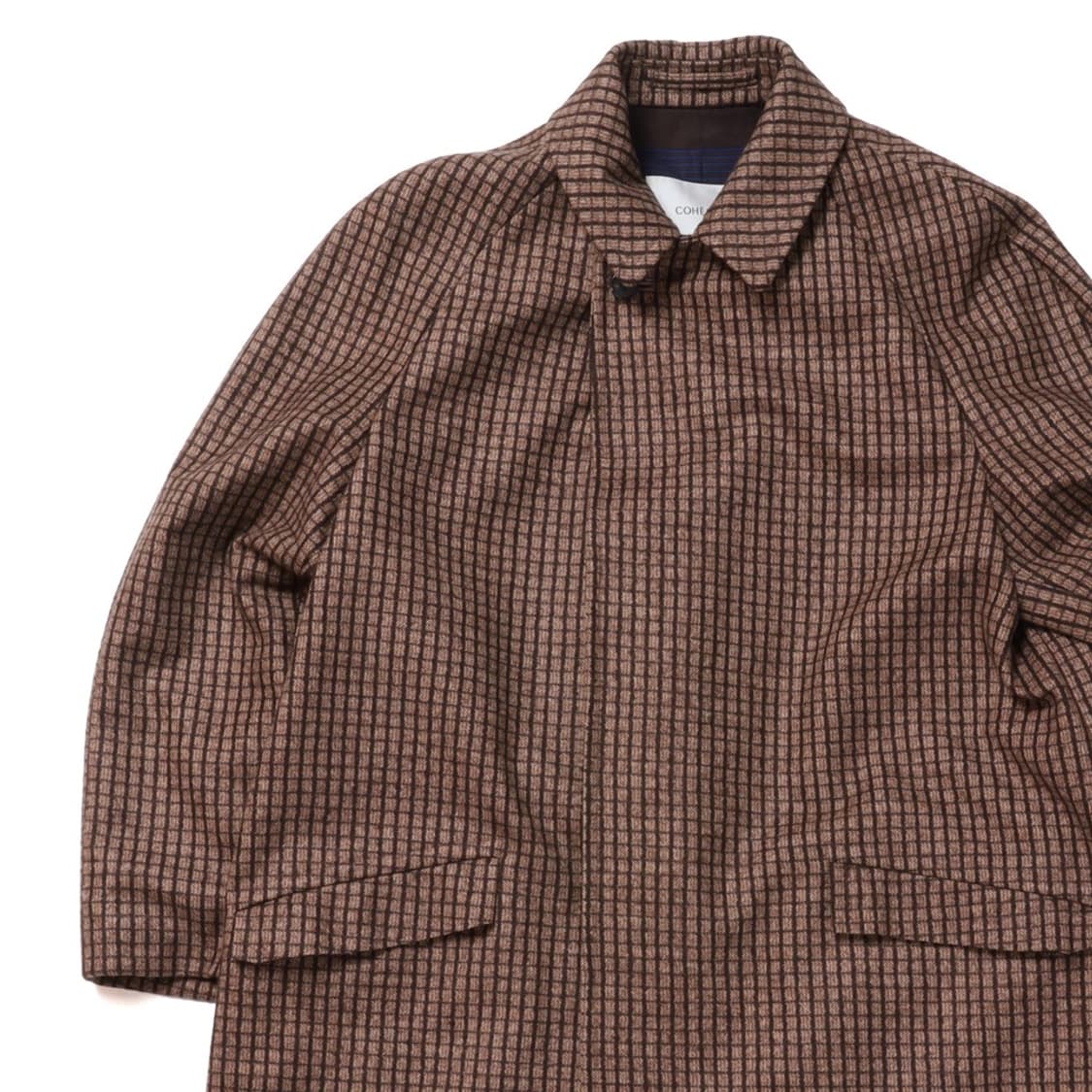 코히어런스 Coherence Check Single Wool Coat

 상품이미지3