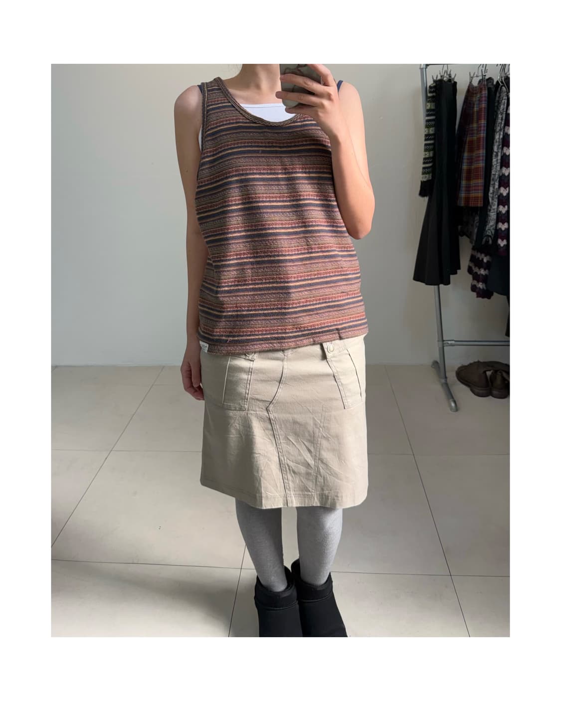 빈티지 슬리브리스 상품이미지5