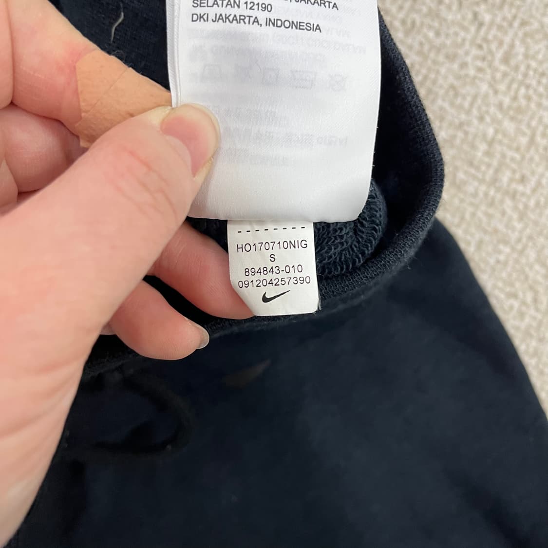 S 나이키 스우시 조거 트레이닝 바지 0225M2 상품이미지5