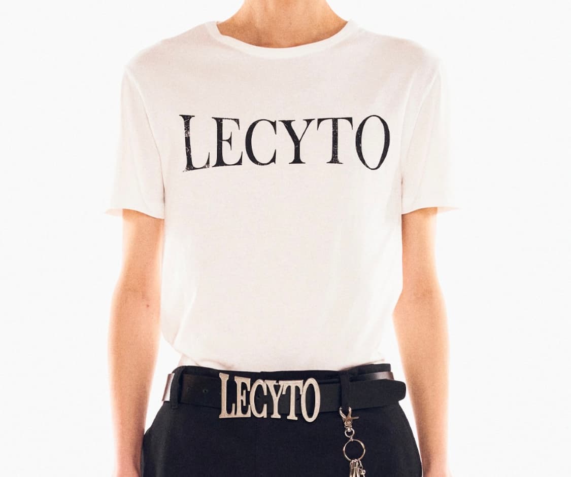 레씨토 BASIC LOGO SLIM FIT-T_[WHITE] 상품이미지1