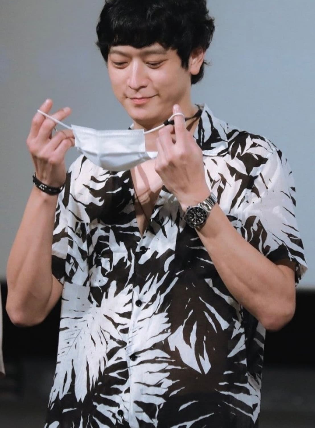 생로랑 15ss 하와이안 반팔셔츠 41사이즈 상품이미지8