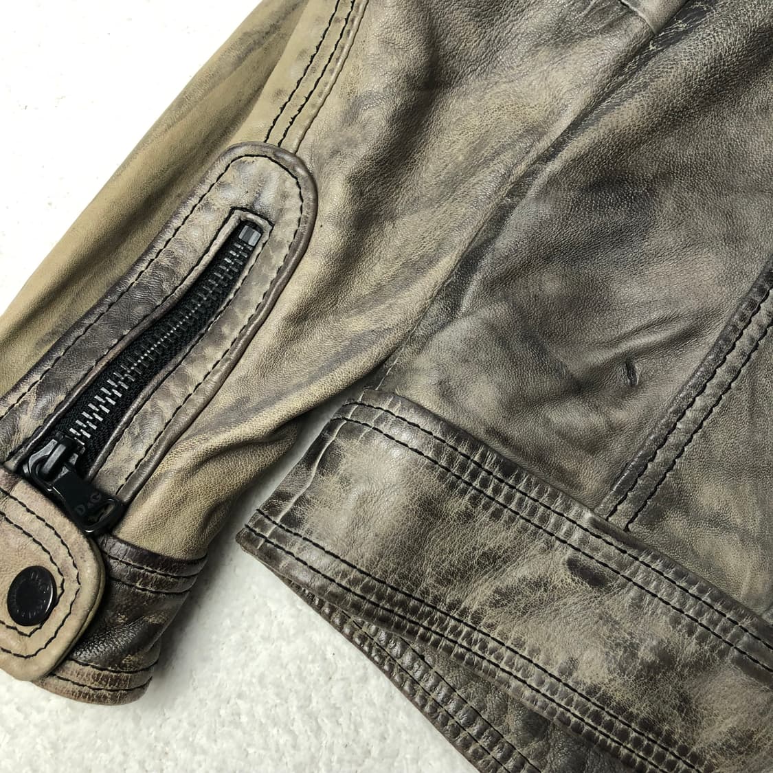 돌체앤가바나 아카이브 램스킨 레더자켓  상품이미지6