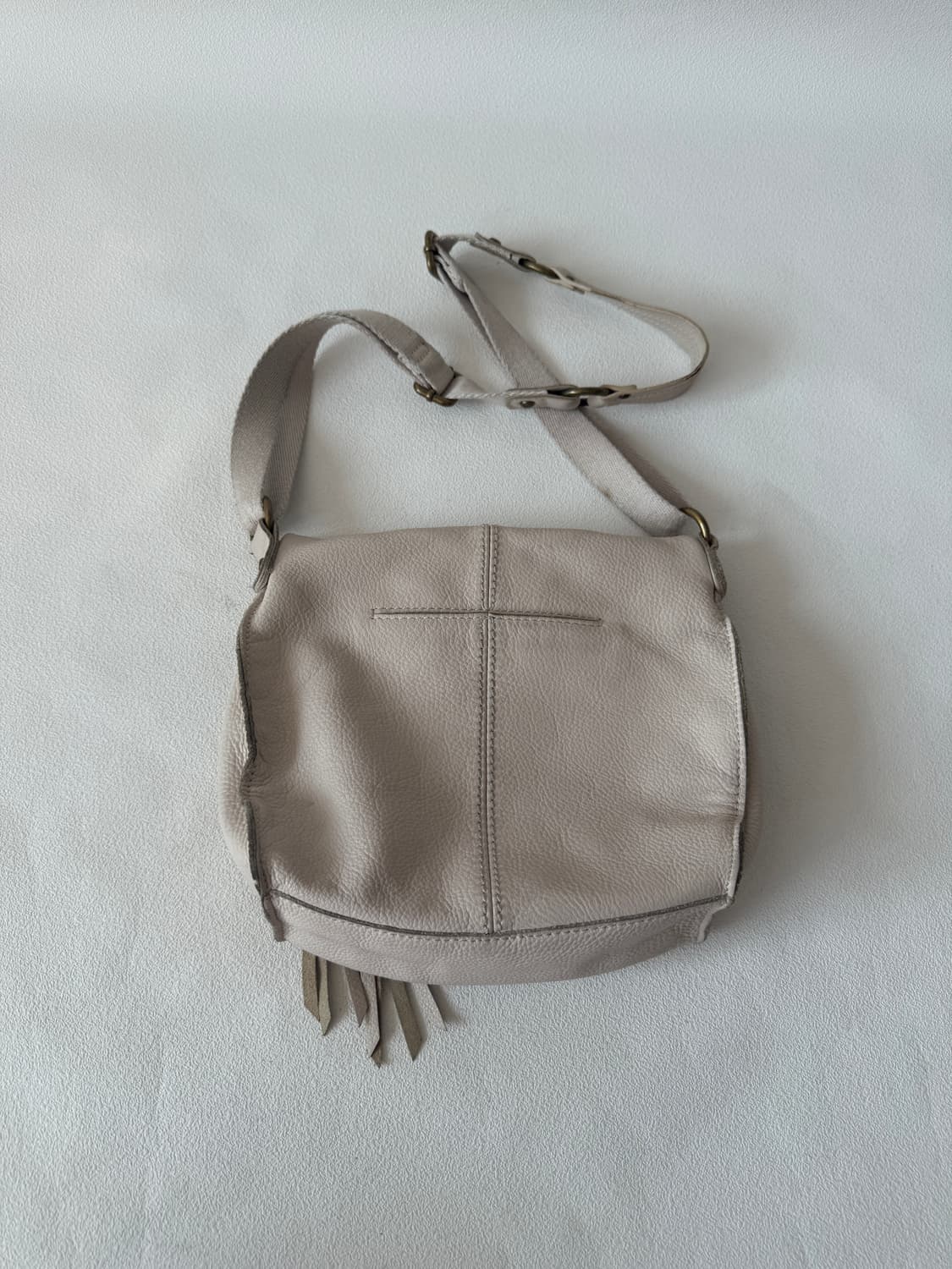 Pre owned 레더 스터드백 상품이미지7