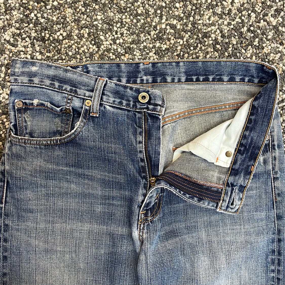 리바이스 505 레귤러핏 데님 (32) 상품이미지2