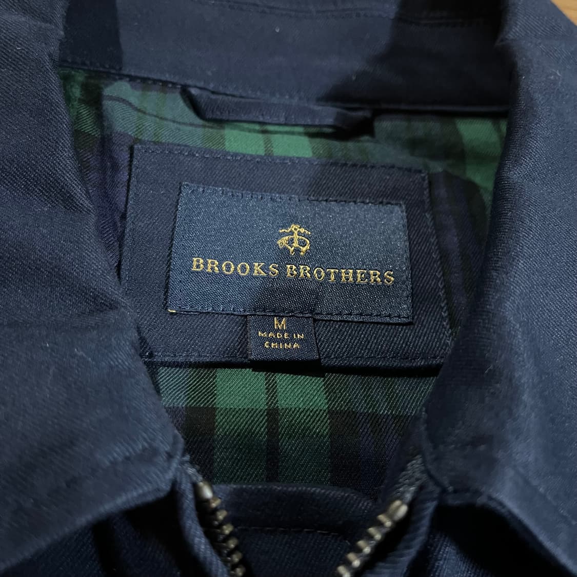 [100] 브룩스브라더스 로고 봄버자켓 상품이미지4