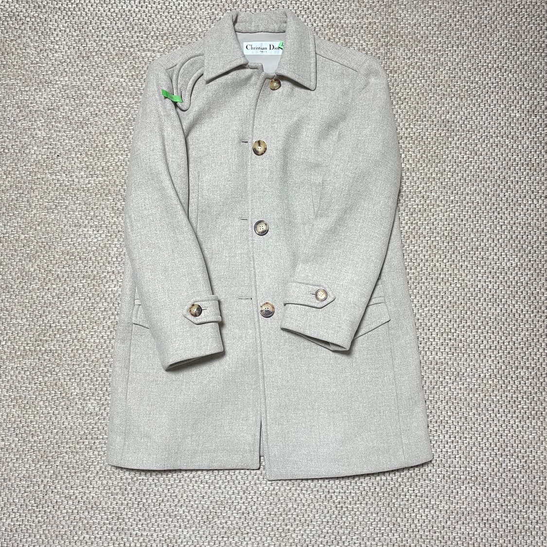  디올 울X알파카X실크 코트 38사이즈 상품이미지1