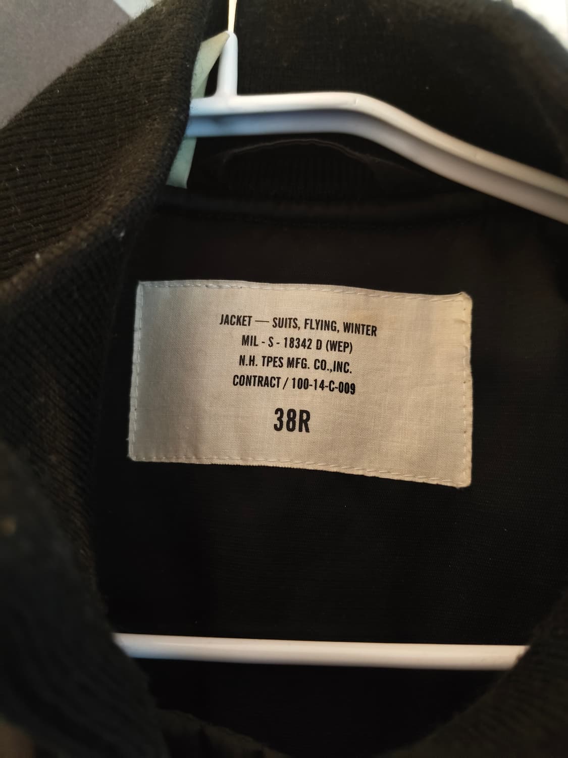 N.hoolywood 엔헐리우드 패디드 블루종 상품이미지3