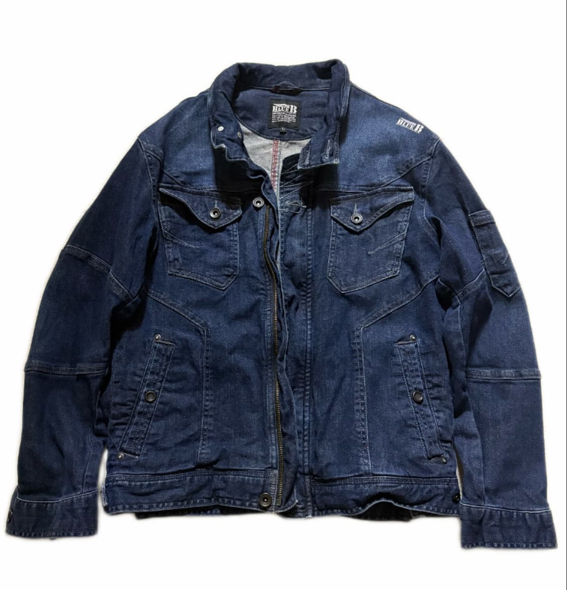 BlueB 블루비 청자켓 일본빈티지 사이즈L 상품이미지1