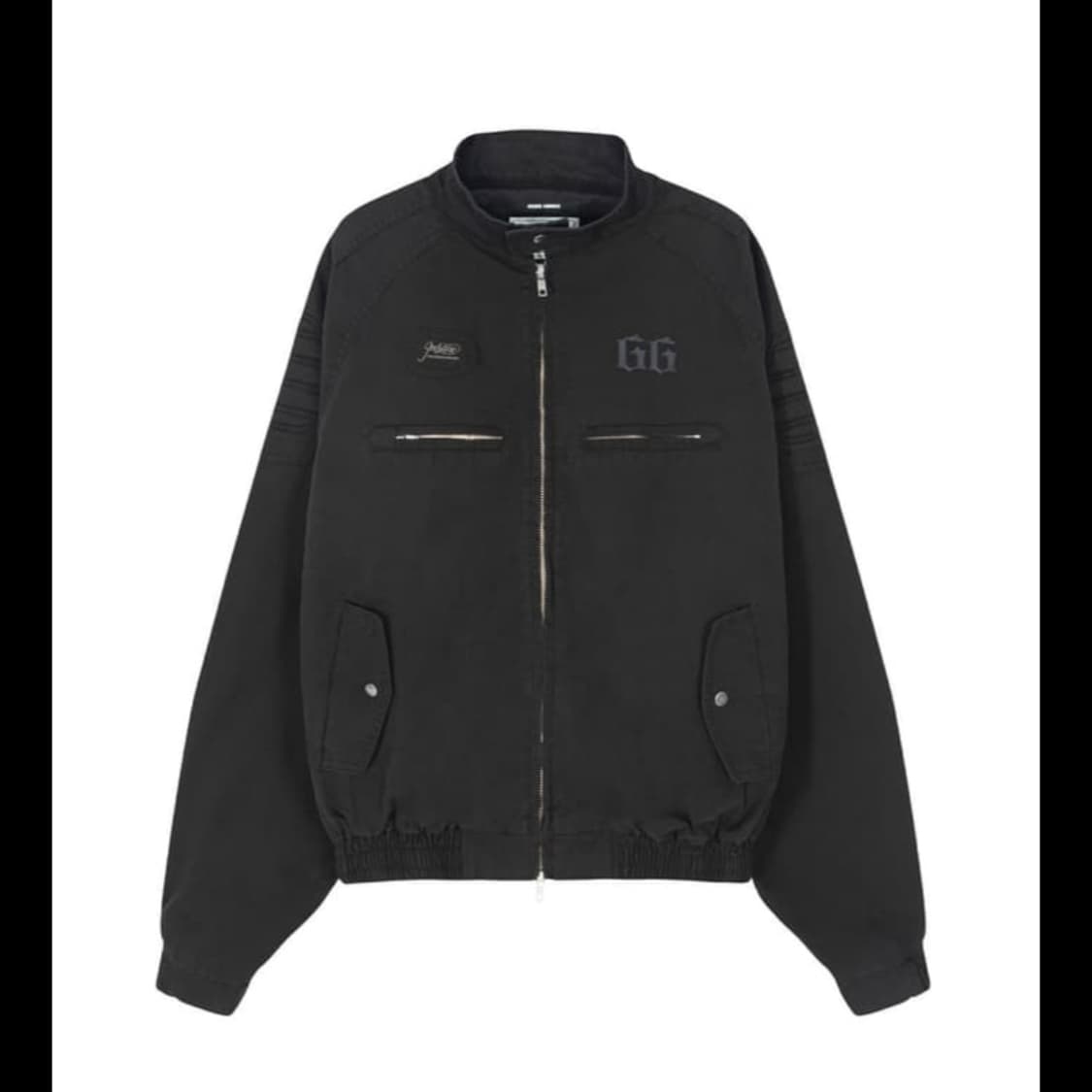 인세인개러지 해링턴 자켓 블랙 판매 상품이미지1