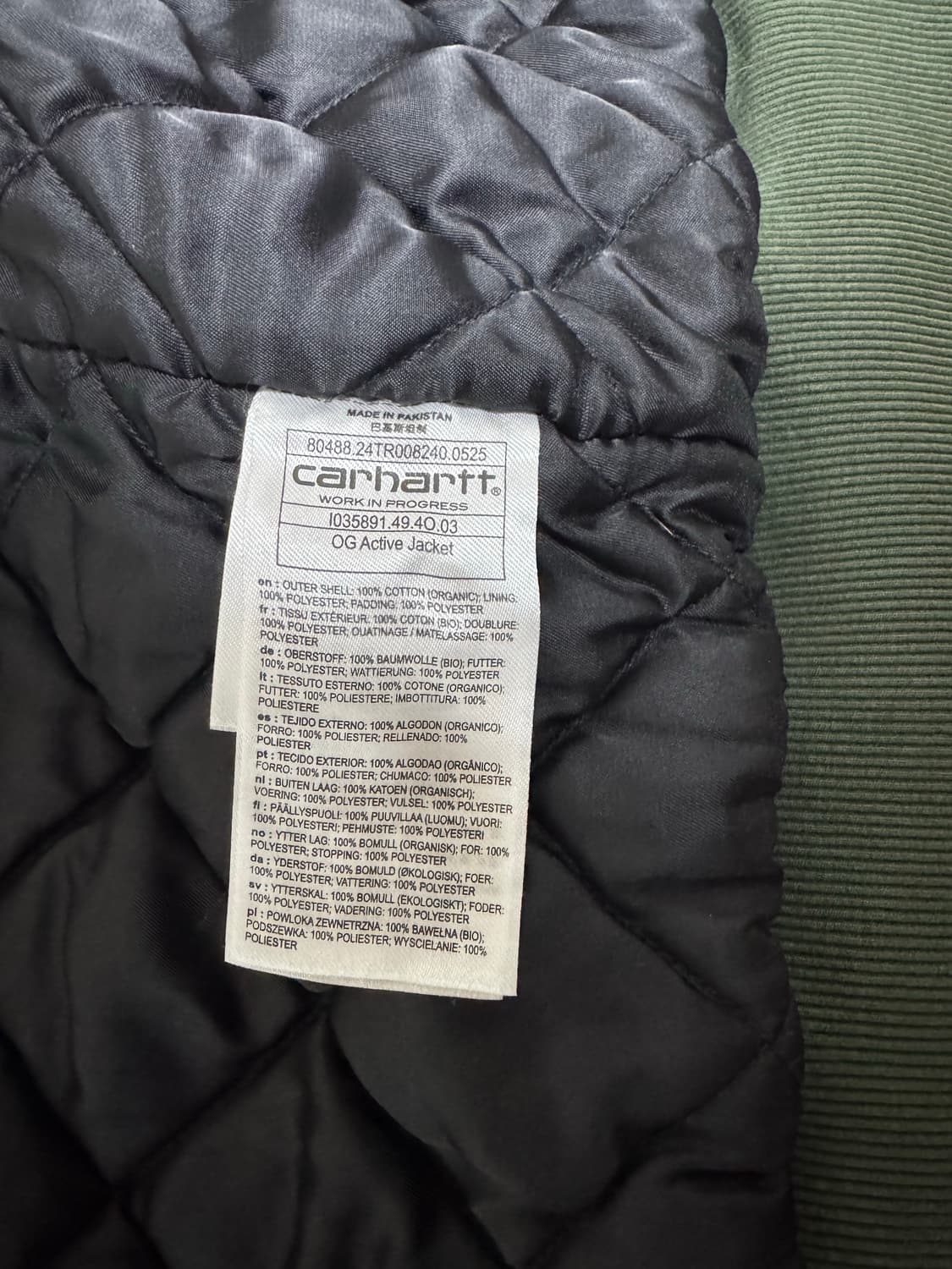 칼하트 액티브 자켓 상품이미지4