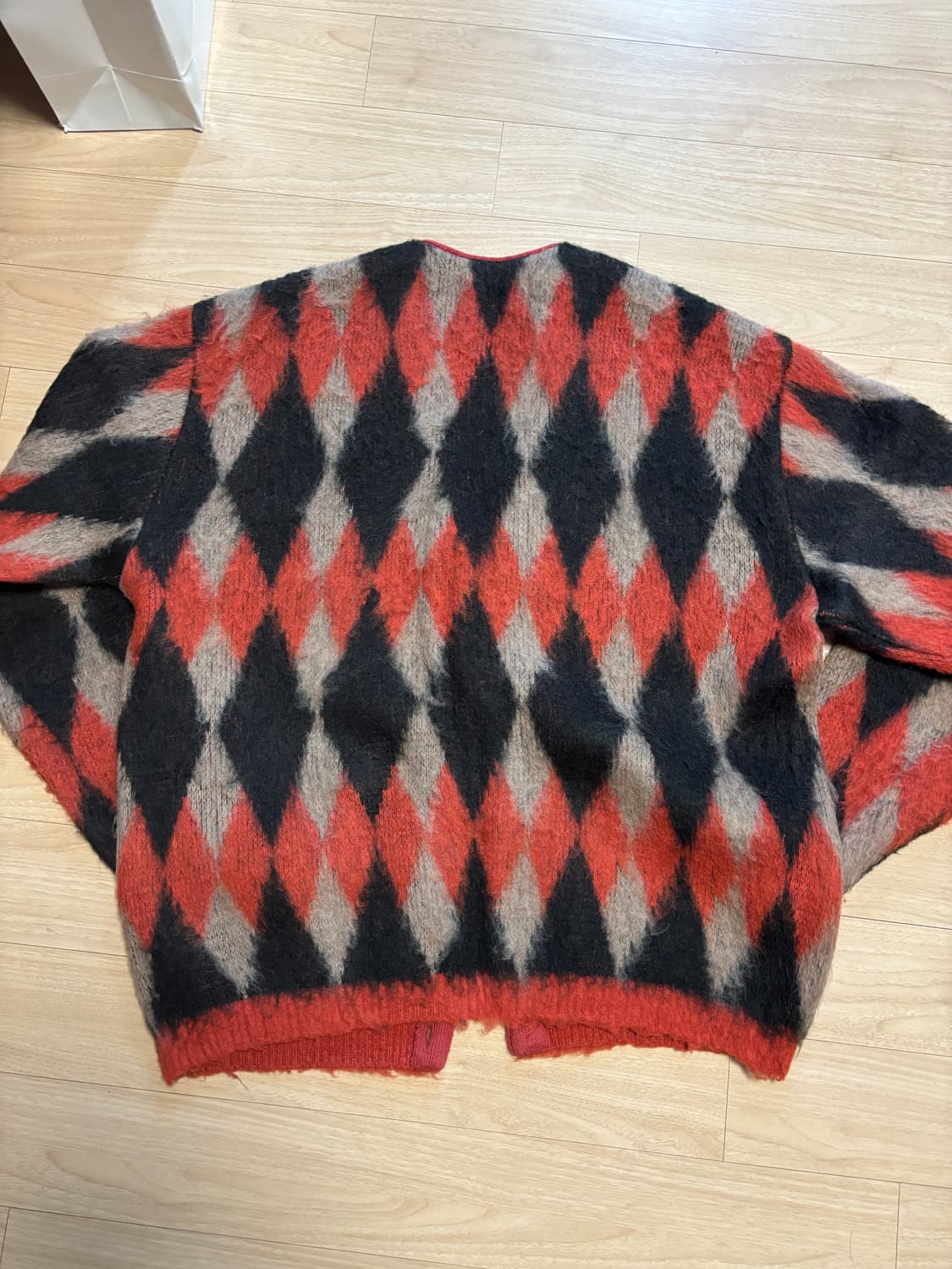 [L] 페로우즈 모헤어 가디건 상품이미지2