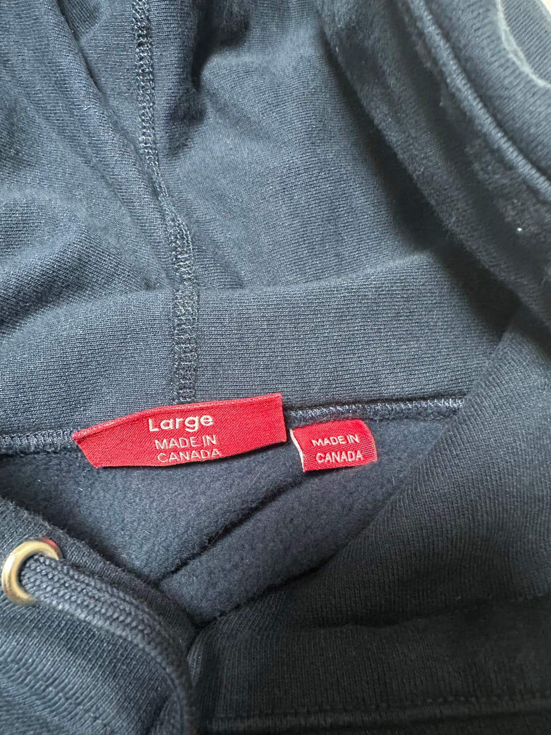 슈프림 네이비 박스로고 상품이미지2