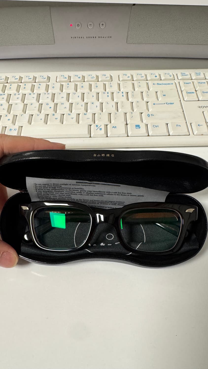 백산안경 데코 브라운 상품이미지6