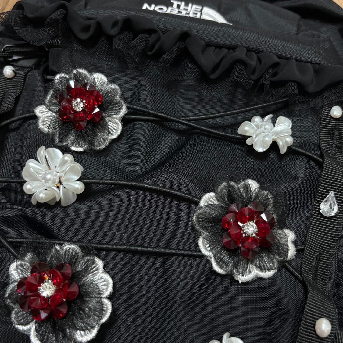 frill flower bagpack 상품이미지3