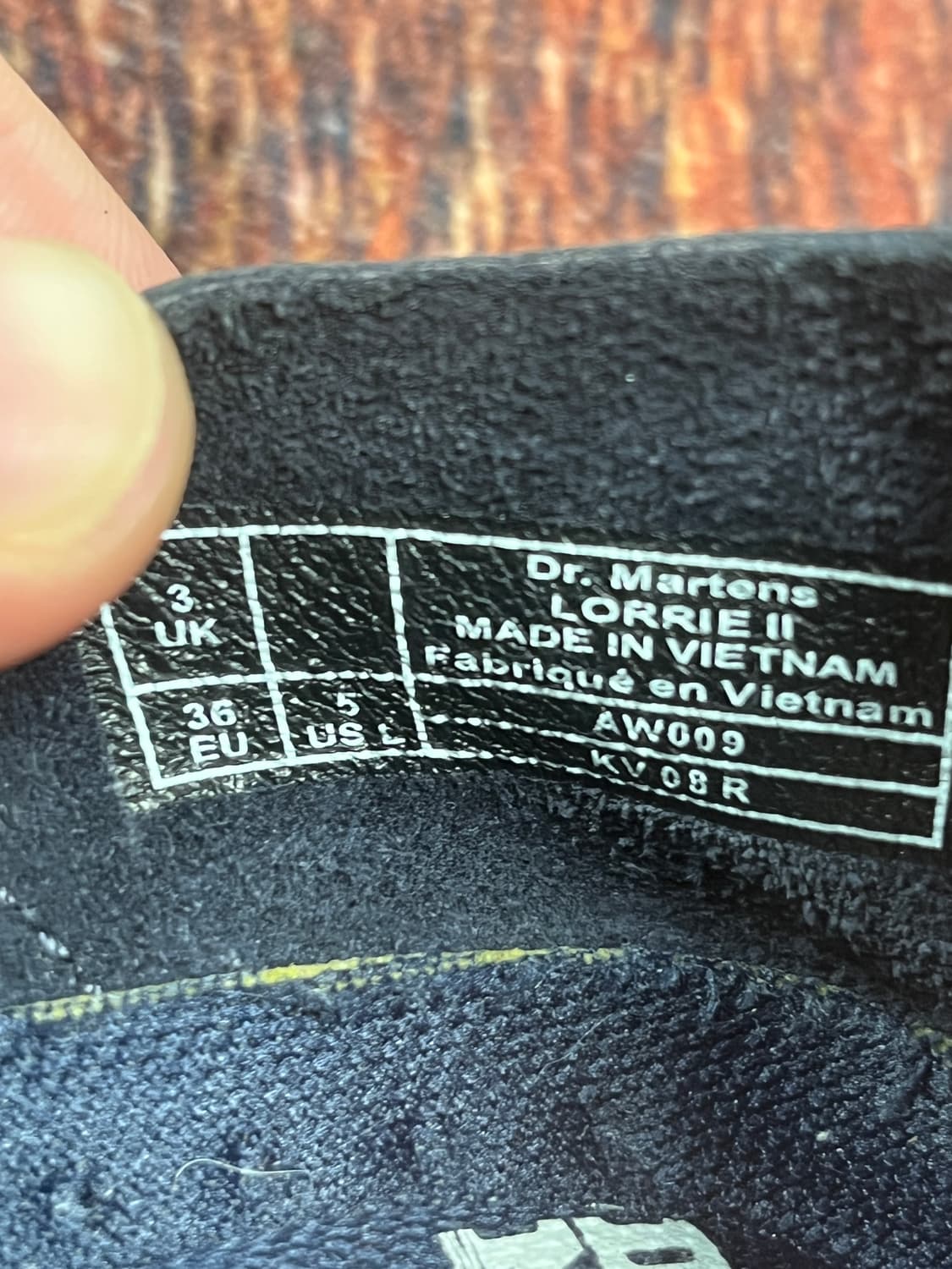 [UK3] 닥터마틴 로리 2 네이비 레더 플랫 슈즈 상품이미지7
