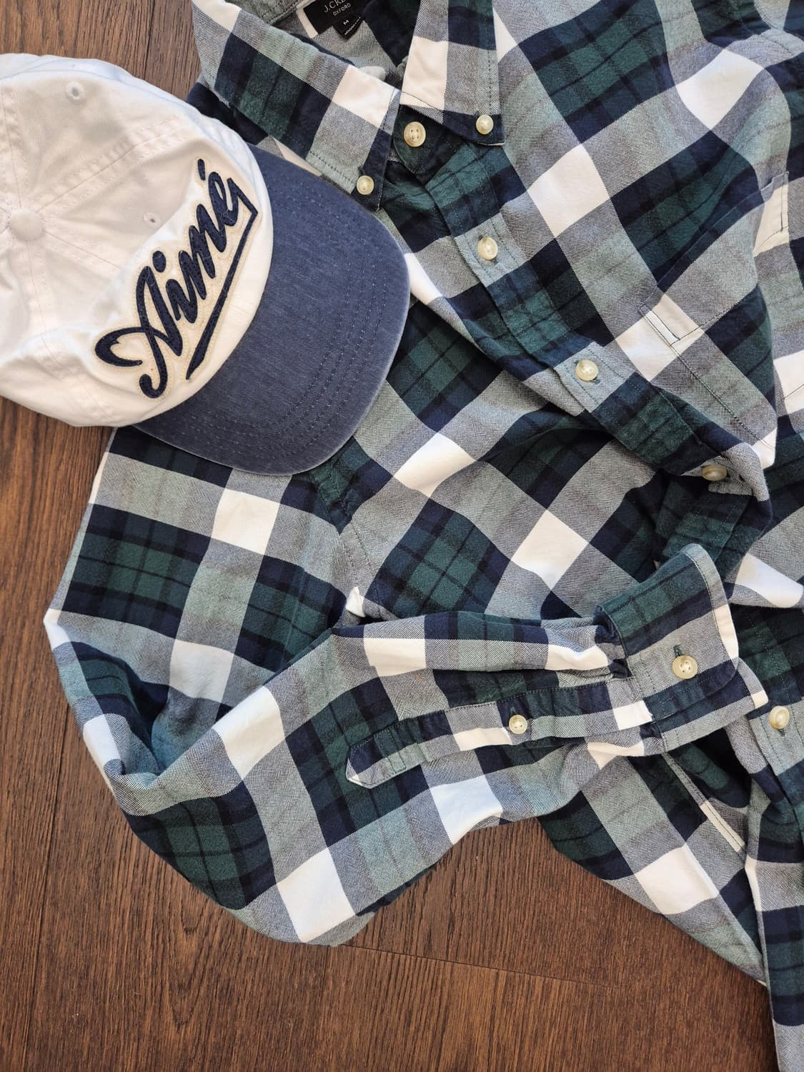 J.CREW Oxford Check Shirts 상품이미지1