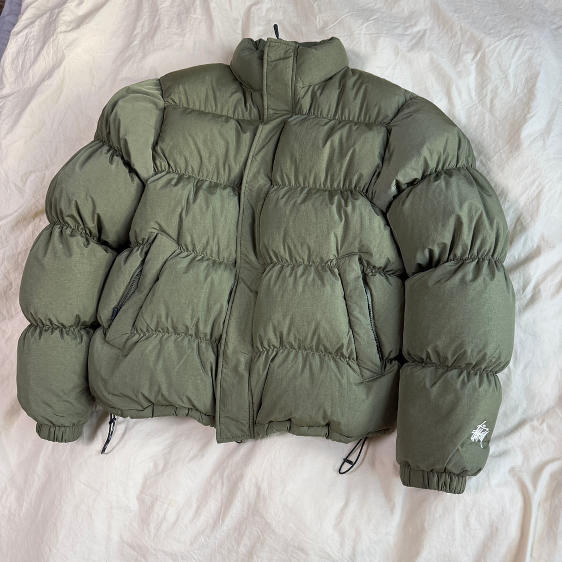 스투시 립스탑 다운자켓 상품이미지2